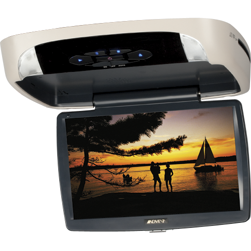 ADV38 10.1 inch LED backlit monitor with builtin DVD player and