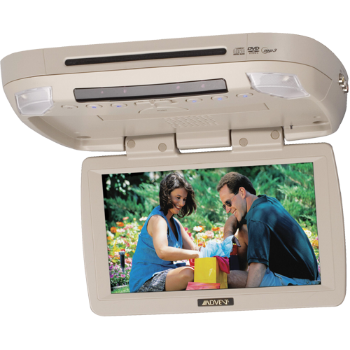 ADV850S Compact design 8.5 inch monitor with builtin side load DVD player in Shale