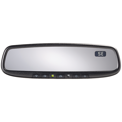 ADVGEN45A4PW4 - Gentex Auto-Dimming Rearview Mirror With Compass and HomeLink® (white buttons display)