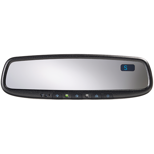 ADVGEN45AB5 - Gentex Auto-Dimming Rearview Mirror With Compass And HomeLink® (Blue Buttons Display)