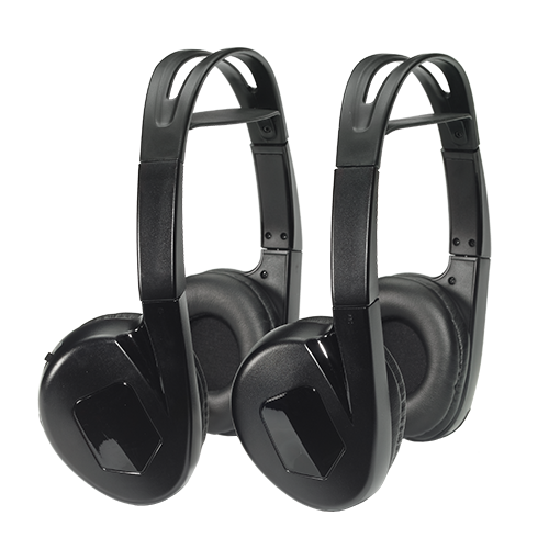 IR2 - Dual Channel Wireless Fold Flat Headphones