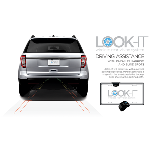 LI850W - LOOK-IT Wireless Back-up Camera System