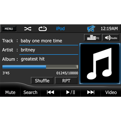 OTORAV1 - OE-styled multimedia & navigation system compatible with Toyota® RAV4 brand vehicles