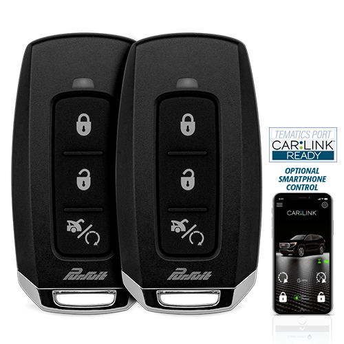 PRO9556Z - One-Way Remote Start & Keyless Entry System with up  to 1,500 Feet Operating Range